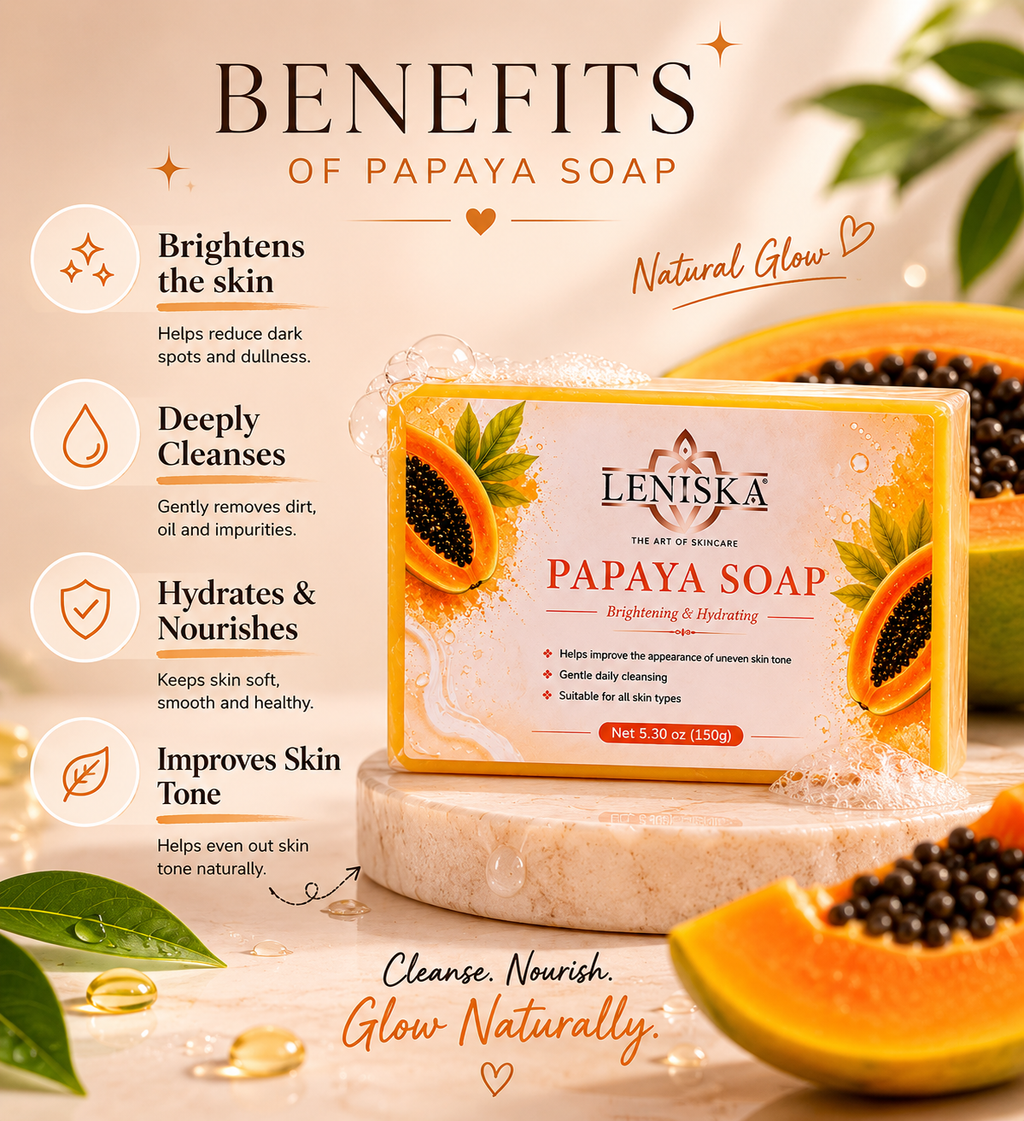 Jabón de papaya - Iluminador e hidratante